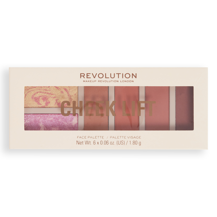 Revolution Beauty London Blush Lift Palette Coral Dreaming  10,8 g