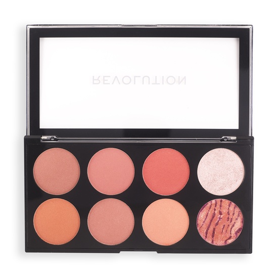 Revolution Beauty London Ultra Blush Palette Hot Spice 12,8 g