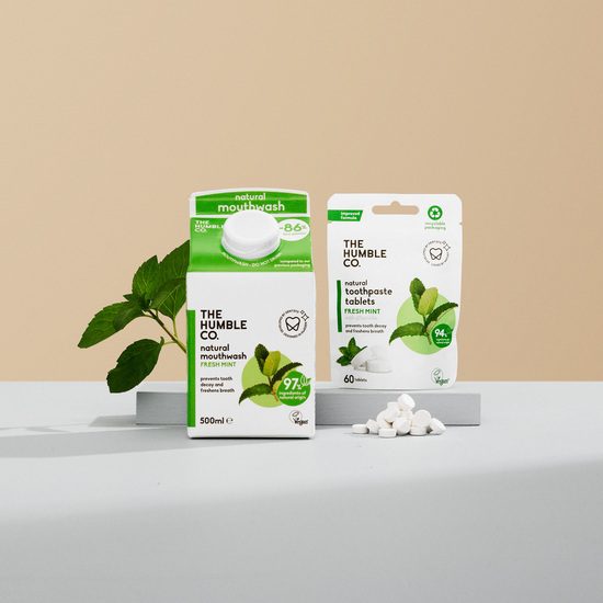 Humble Natural Mouthwash Fresh Mint 500 ml
