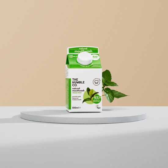 Humble Natural Mouthwash Fresh Mint 500 ml