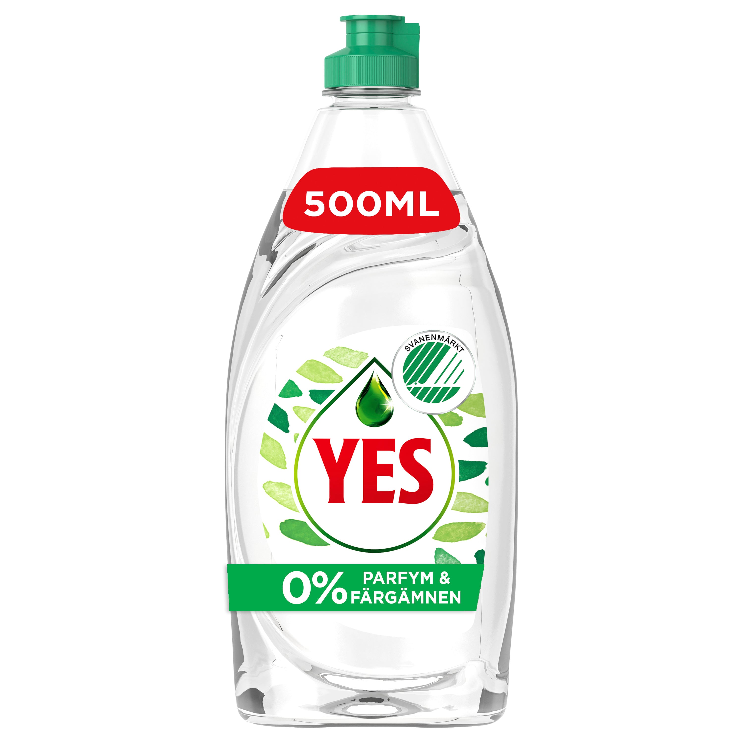 YES Diskmedel med 0% Parfym & Färgämnen 500 ml