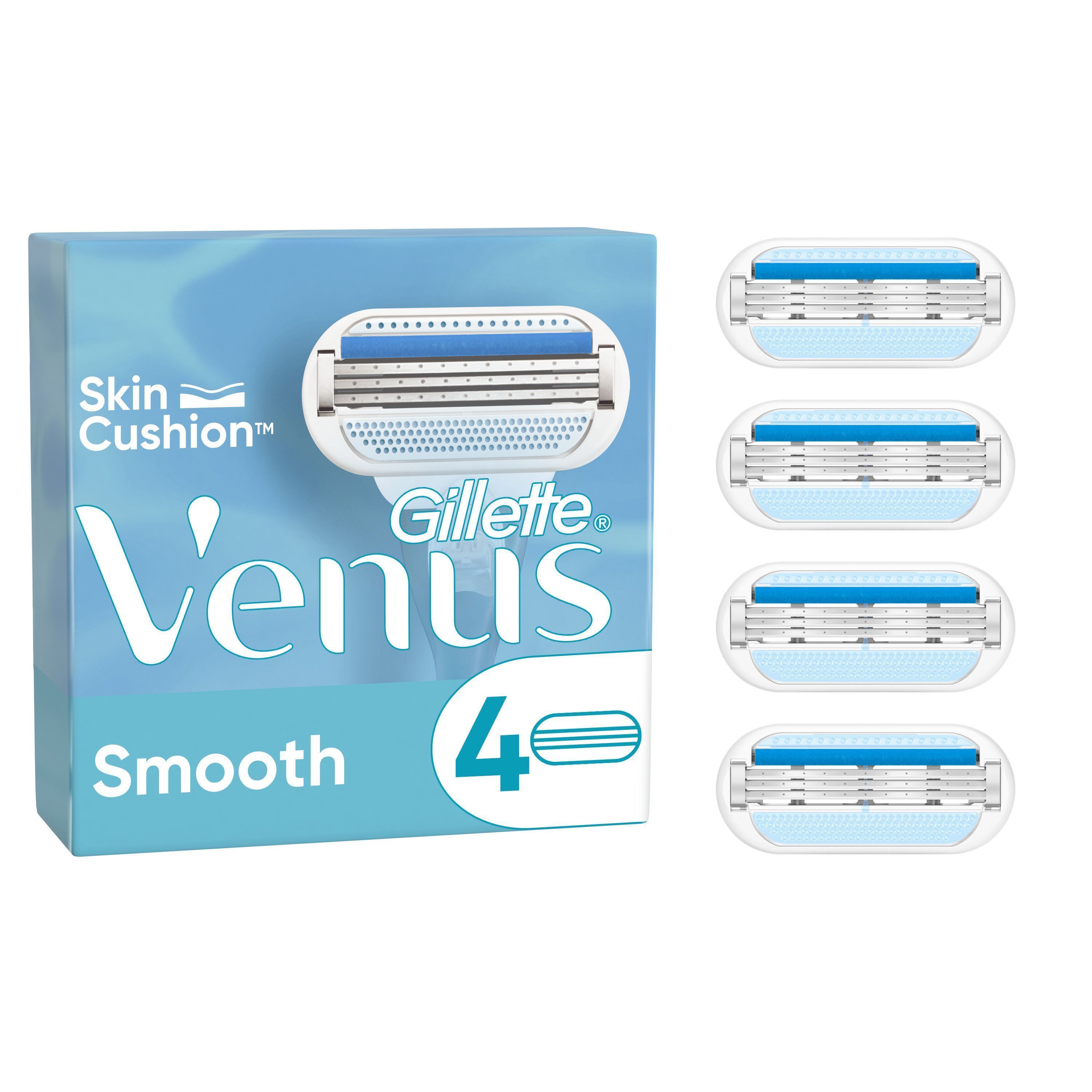 Gillette Venus Smooth Rakblad 4 st