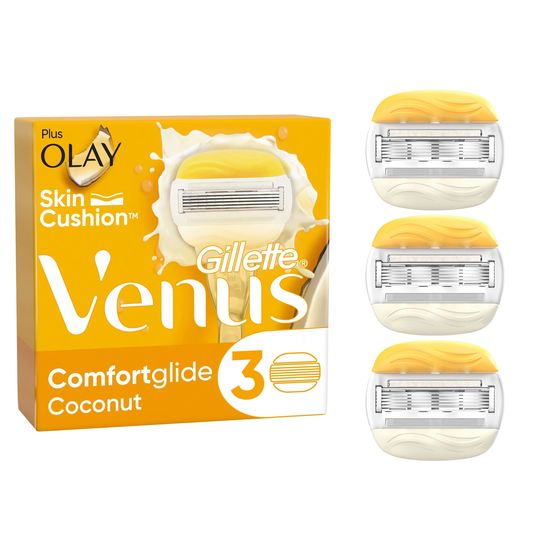 Gillette Venus Comfortglide Coconut plus Olay Rakblad 3 st