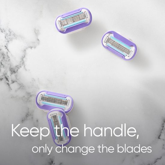 Gillette Venus Deluxe Smooth Swirl Rakblad 3 st
