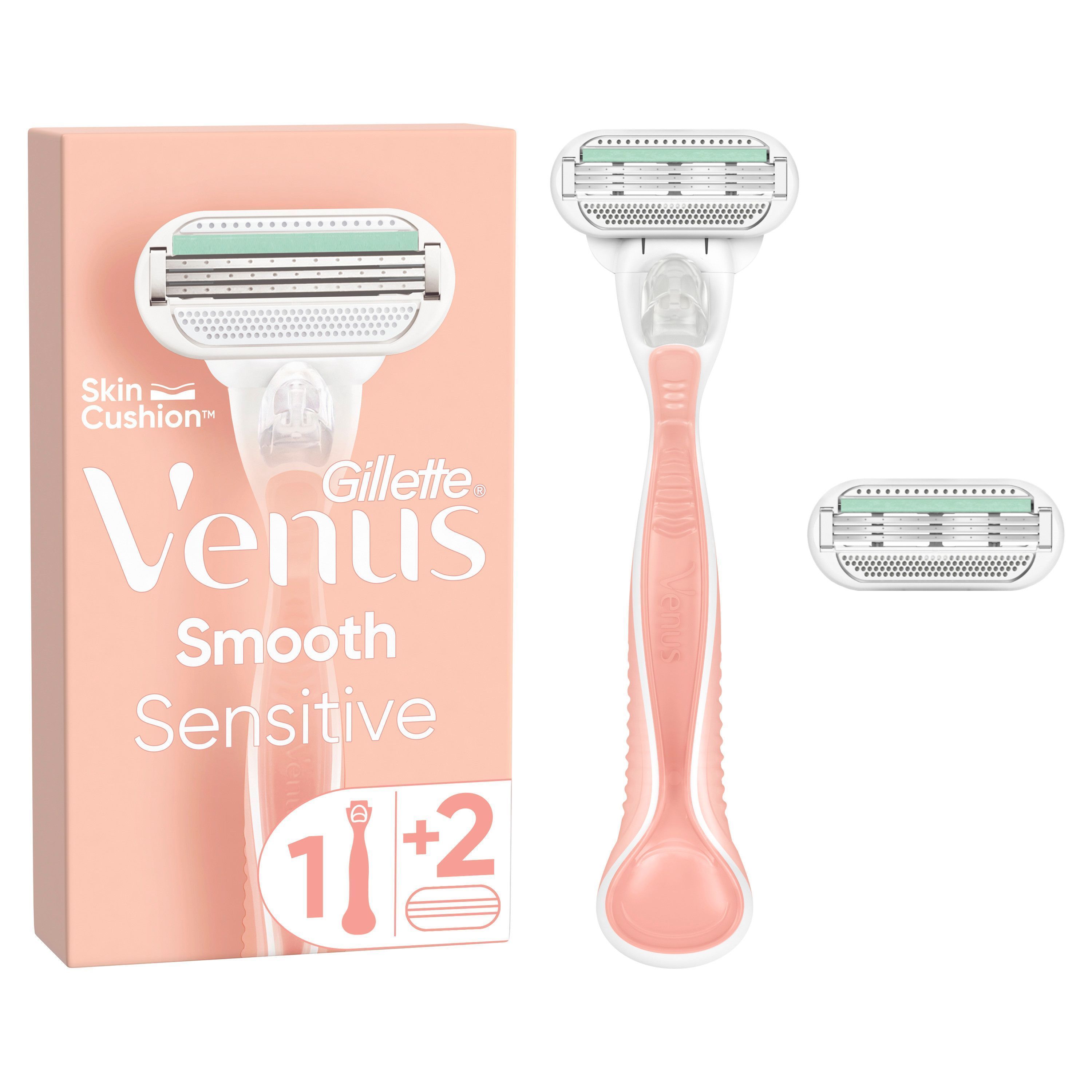 Gillette Venus Smooth Sensitive Rakhyvel 2 Blad