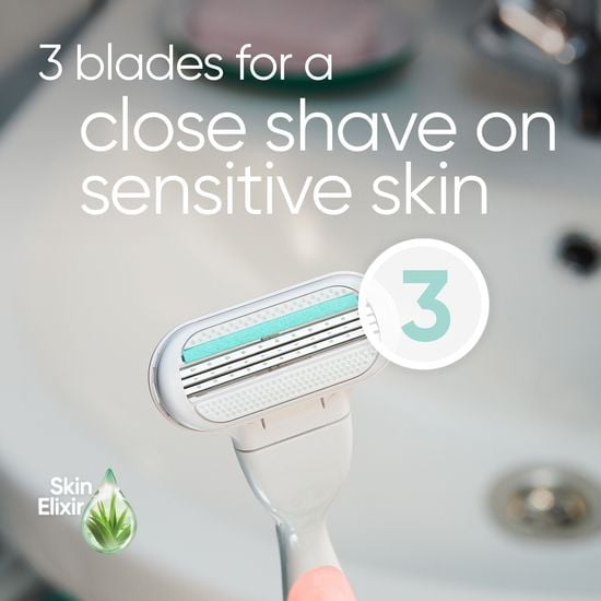 Gillette Venus Smooth Sensitive Rakhyvel 2 Blad