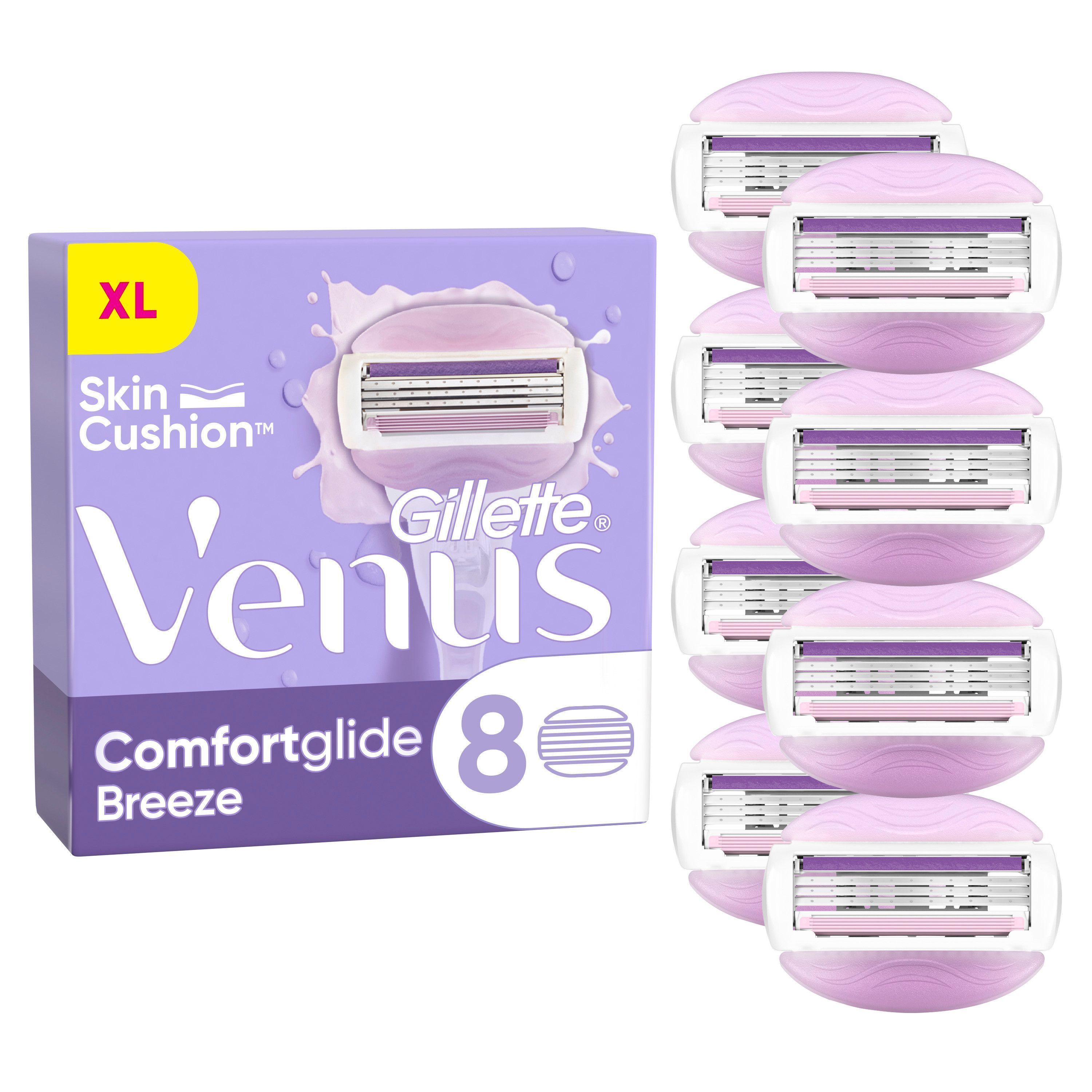 Gillette Venus Comfortglide Breeze Rakblad 8 st