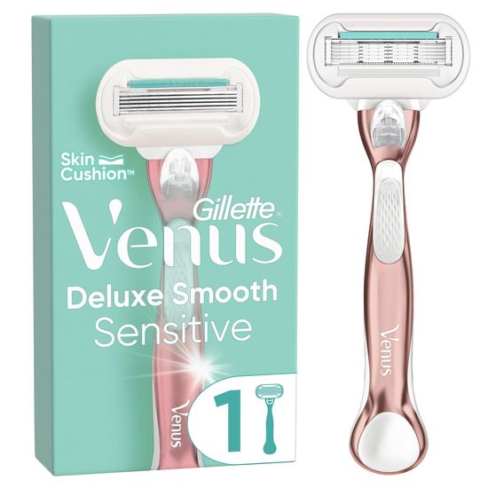 Gillette Venus Deluxe Smooth Sensitive RoseGold Rakhyvel 1 Blad