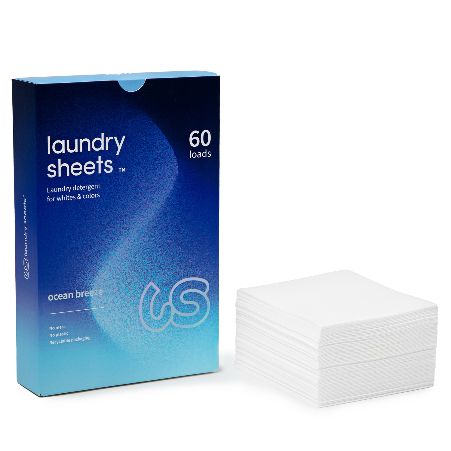 Alternativ bild 1 för Laundry Sheets Ocean Breeze 60-pack