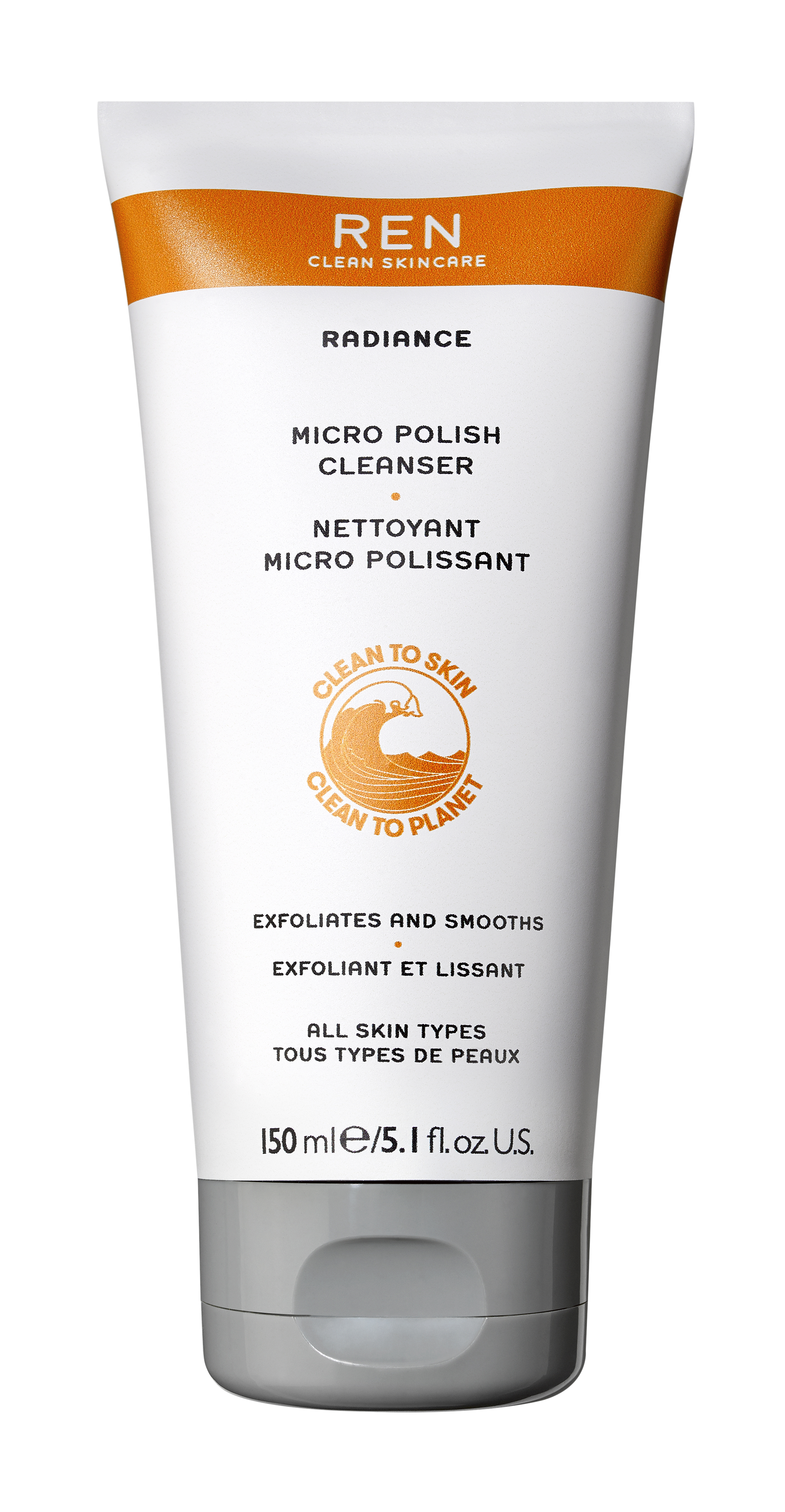 REN Radiance Micro Polish Cleanser 150 ml
