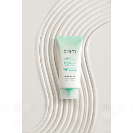 Make P:rem No Sebum Sun Cream SPF 50+ 50 ml