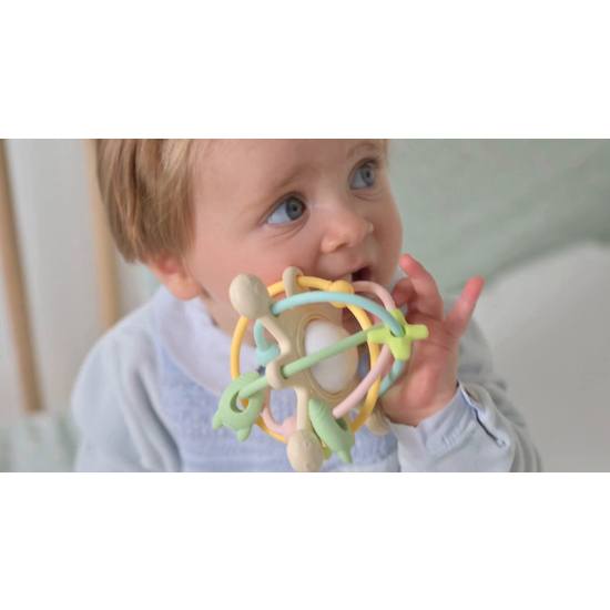 Nattou Soft Silicone Bitleksak Galaxy Pastell