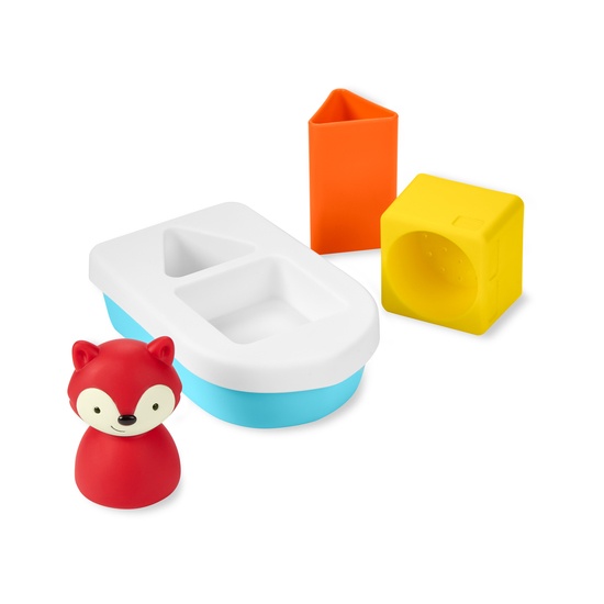 Skip Hop Zoo Badleksak Sort & Stack Båt