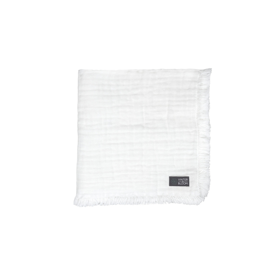 Vinter & Bloom Filt Feather Muslin EKO Bright White