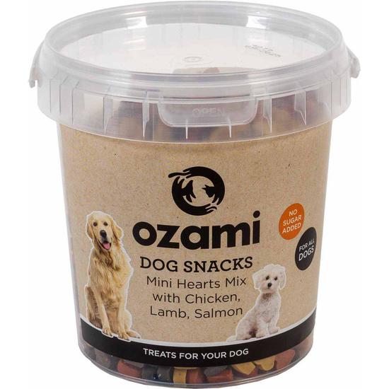 Ozami Dog Snacks Mini Hearts Mix 500 g