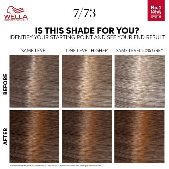 Wella Color Touch Deep Brown Golden Tobacco 7/73 130 ml