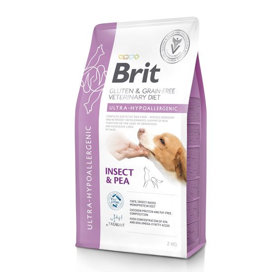 Brit Veterinary Diet Dog Ultra-Hypoallergenic Grain Free 2 kg