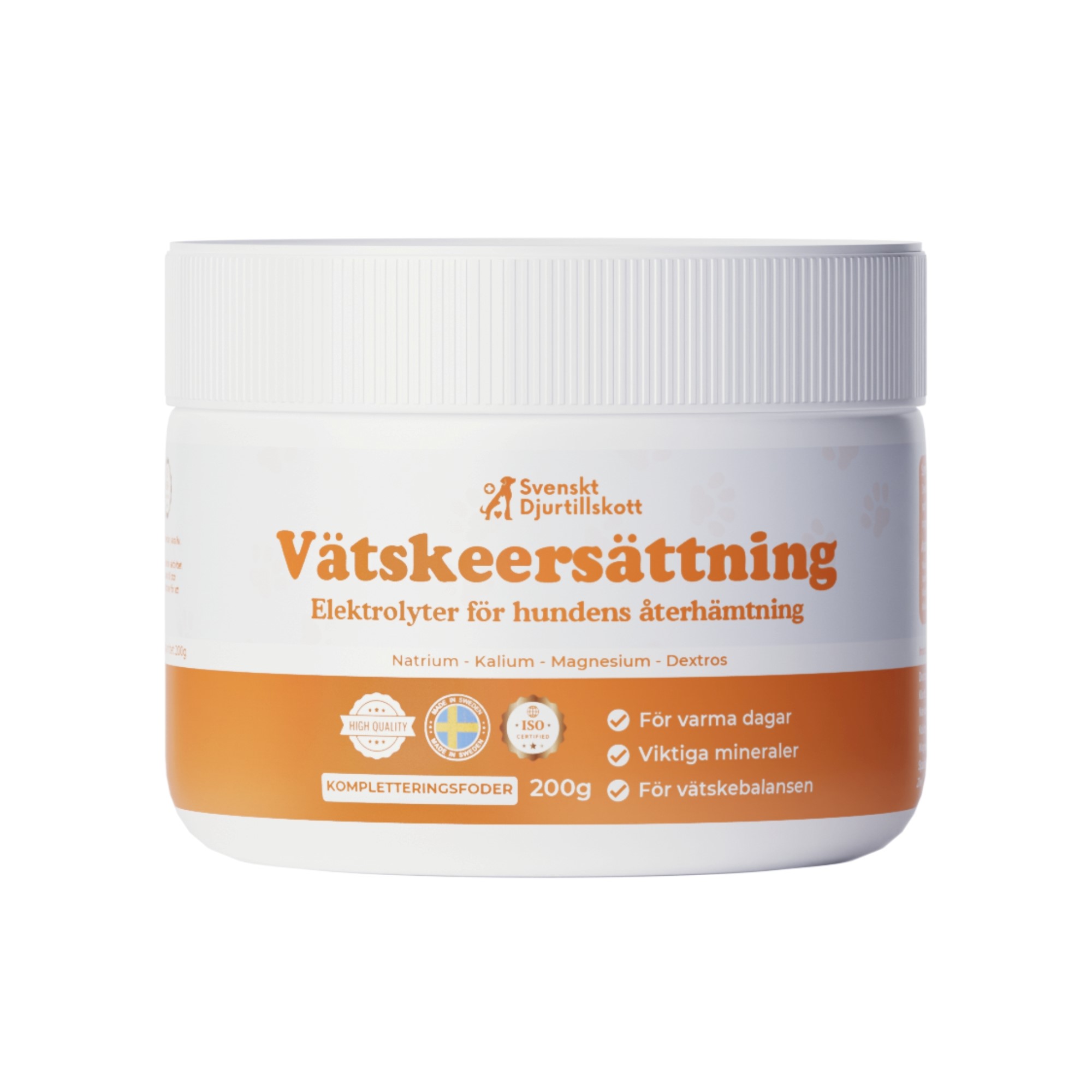 Svenskt Djurtillskott Vätskeersättning Hund 200 g
