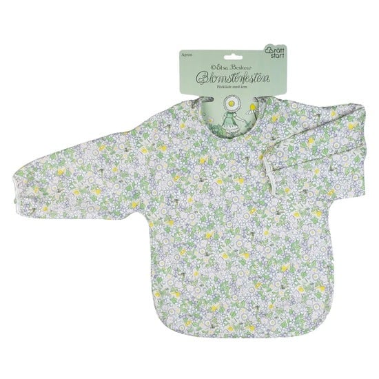 Rätt Start Beskow Blomsterfesten Haklapp med ärm/förkläde