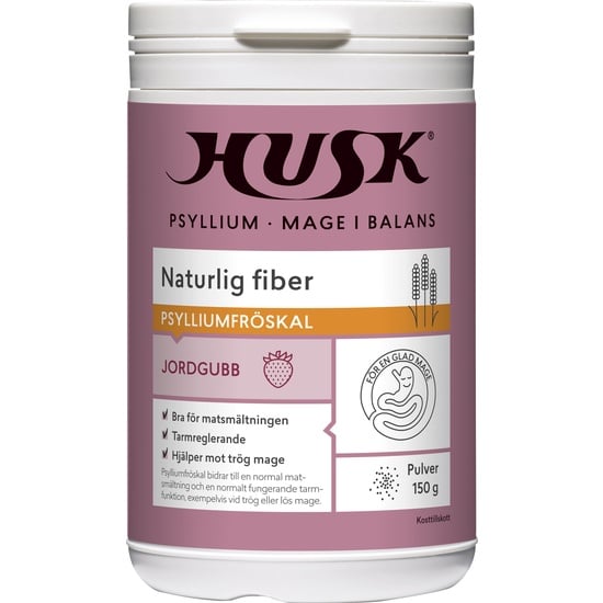 HUSK Psyllium Mage i Balans Jordgubb 150 g