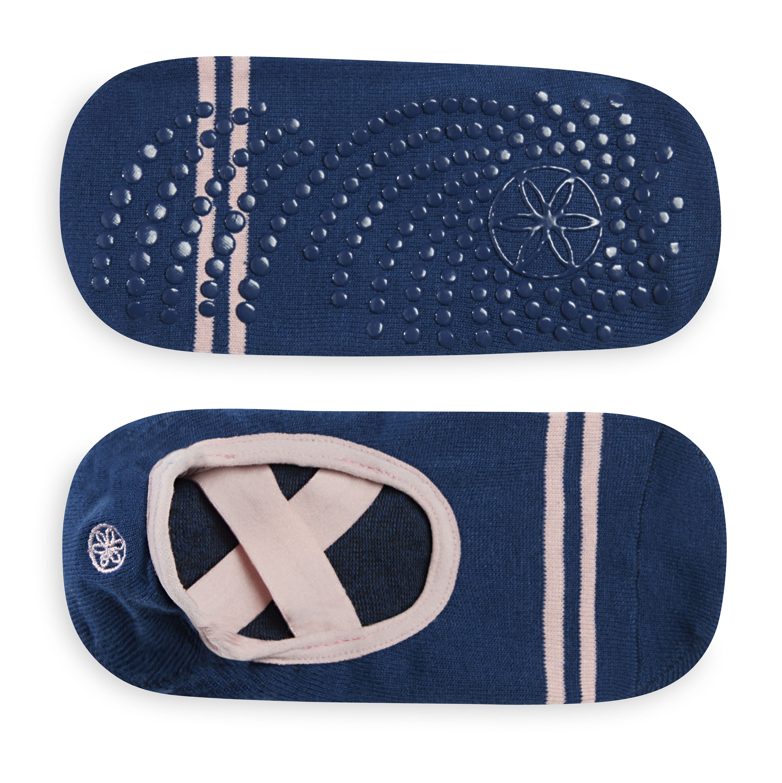 Gaiam Grippy Yoga Barre Socks Indigo
