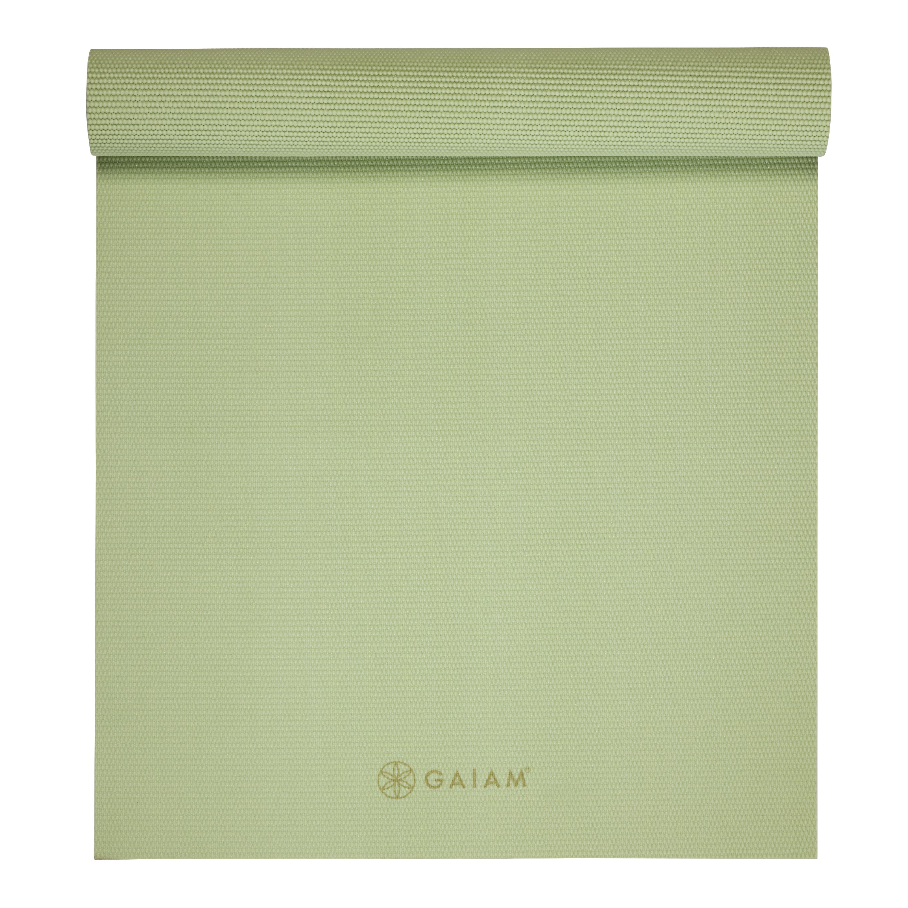 Gaiam Solid Yoga Mat Cool Matcha 5 mm 