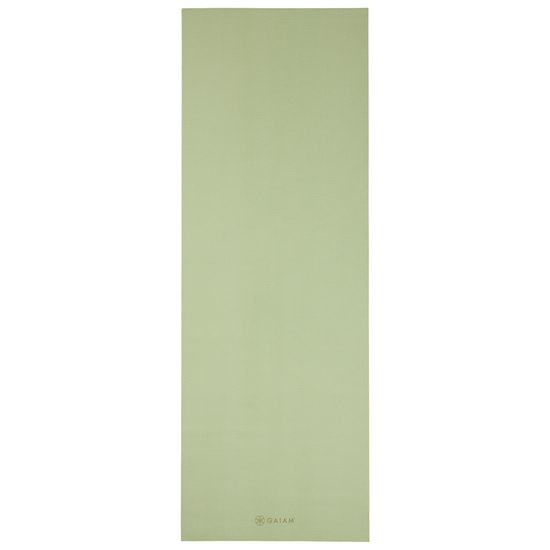 Gaiam Solid Yoga Mat Cool Matcha 5 mm 