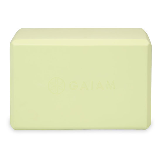 Gaiam Yoga Block Cool Matcha 