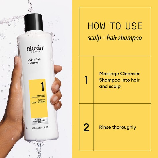 Nioxin System 1 Shampoo 300 ml 