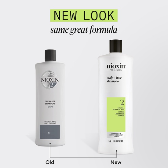 Nioxin System 2 Shampoo 1000 ml