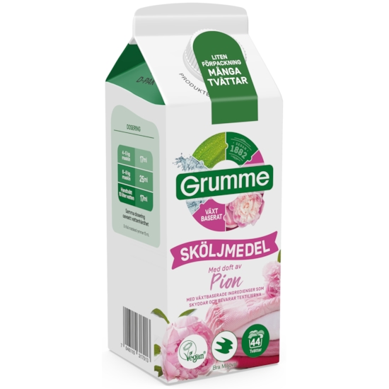 Grumme Sköljmedel Pion 750 ml