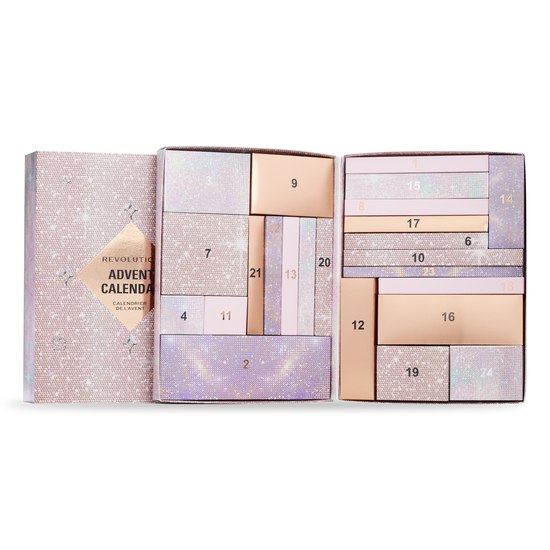 Revolution Beauty London Advent Calendar 24 days
