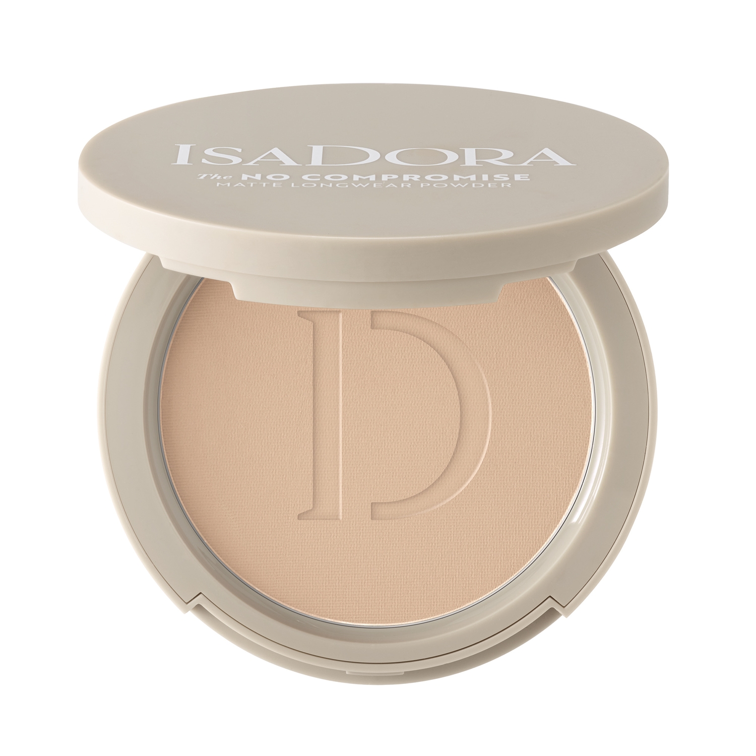 Alternativ bild 1 för IsaDora The No Compromise Matte Longwear Powder 66 Warm Beige