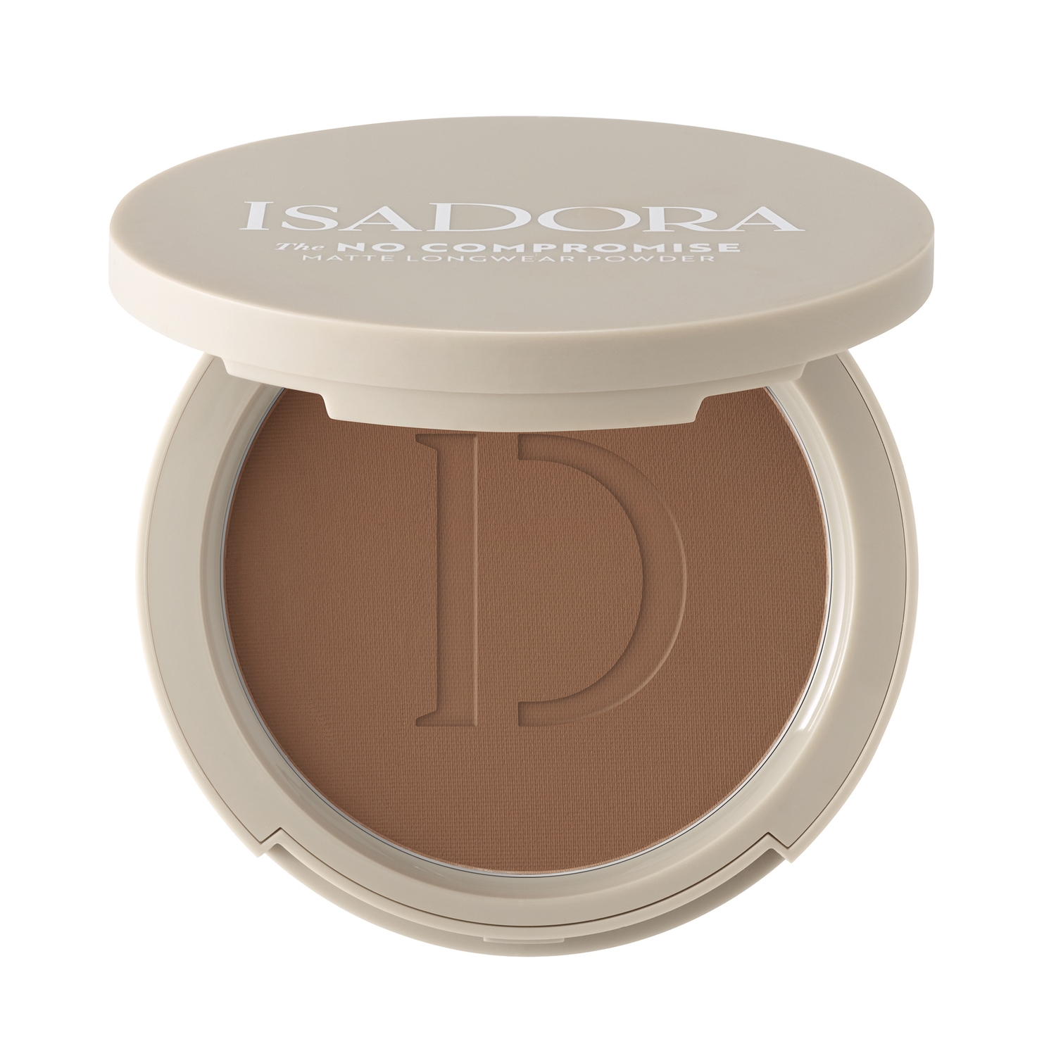 Alternativ bild 1 för IsaDora The No Compromise Matte Longwear Powder 72 Neutral Deep