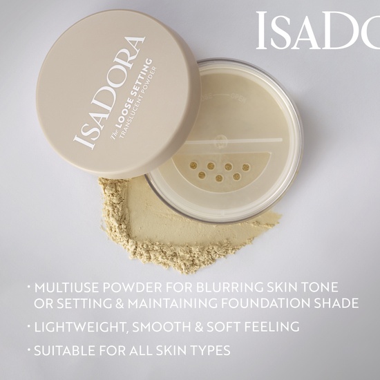 IsaDora The Loose Setting Translucent Powder 00 9 g