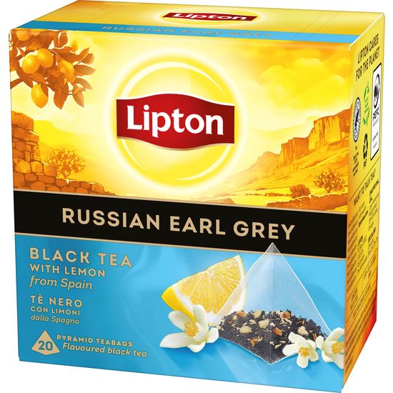 Lipton Svart Te Russian Earl Grey 20 st