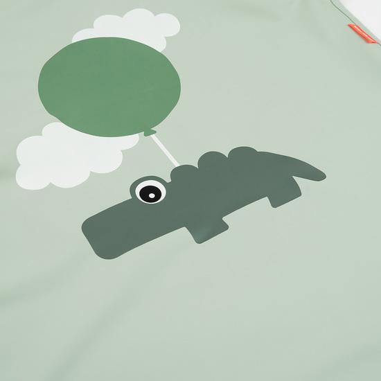 Done by Deer Förkläde Barn Waterproof Happy clouds Green