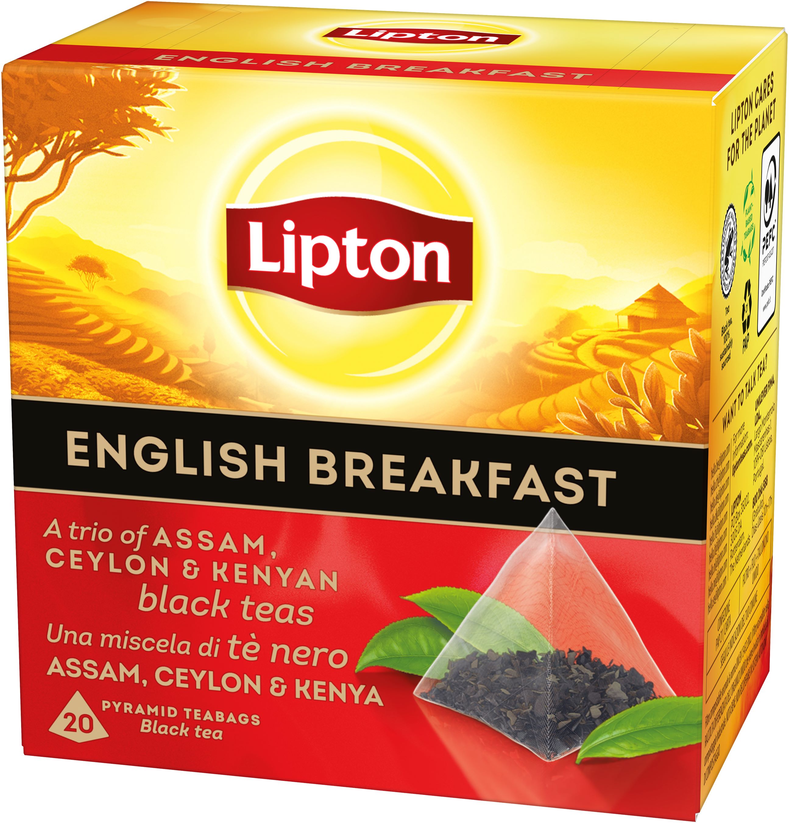 Lipton Svart Te English Breakfast 20 st