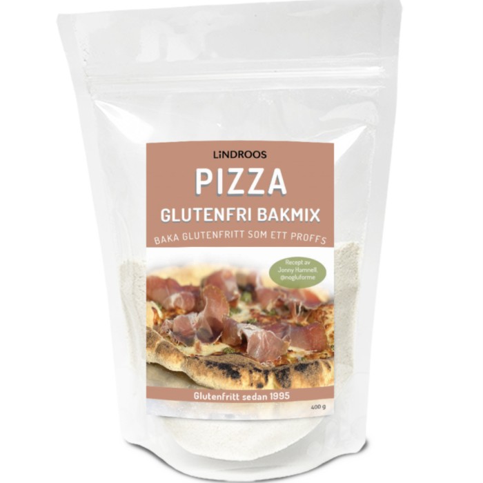 Lindroos Glutenfri Mjölmix Pizza 400 g