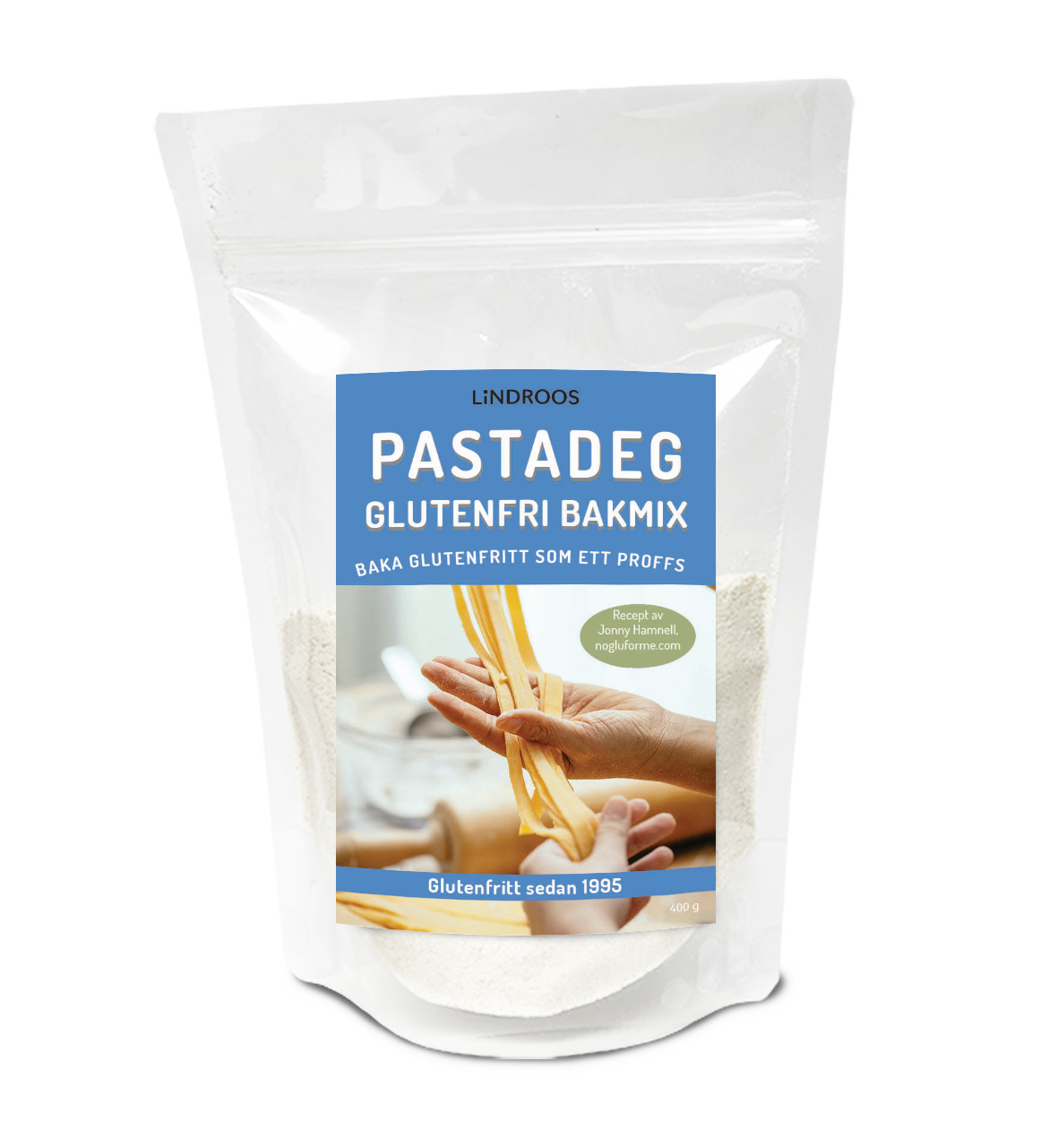 Lindroos Glutenfri Bakmix Pastadeg 400 g