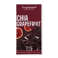 Benjamissimo Choklad Mörk 70% Chia & Grapefrukt 60 g