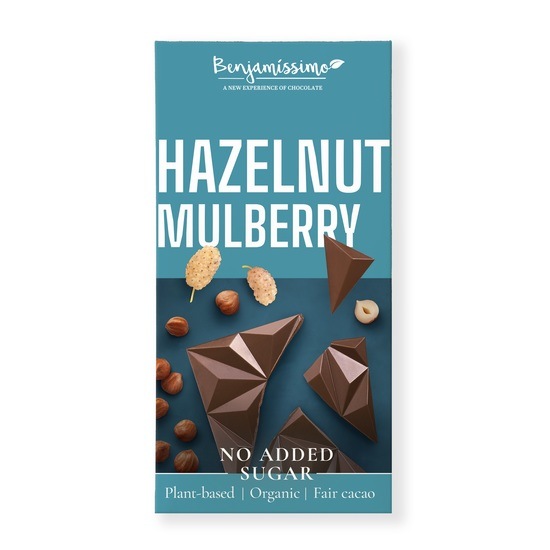 Benjamissimo Choklad Hassel & Mullbär Sockerfri EKO 60 g