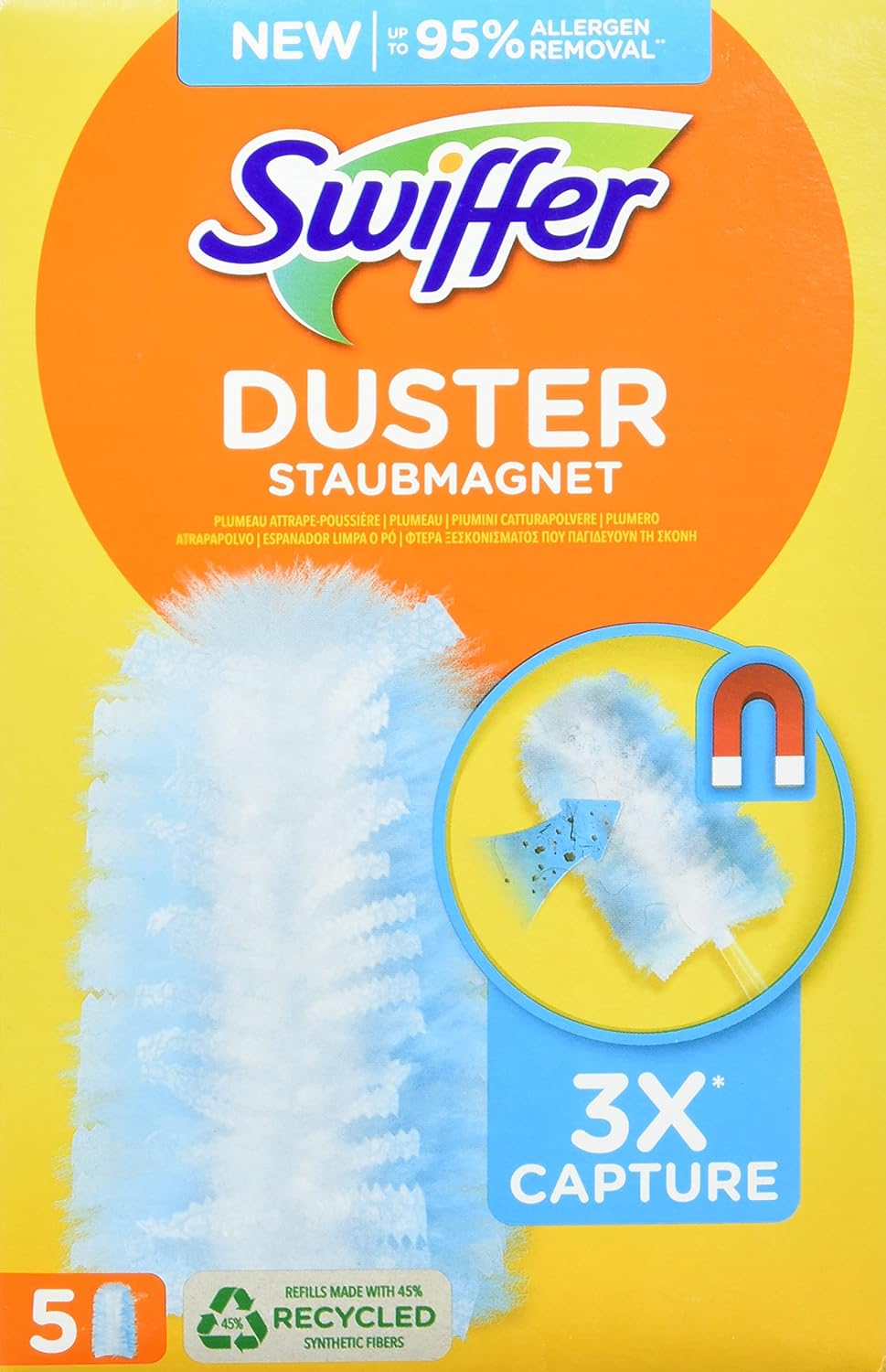 Swiffer Duster Dammvipperefiller 5 st