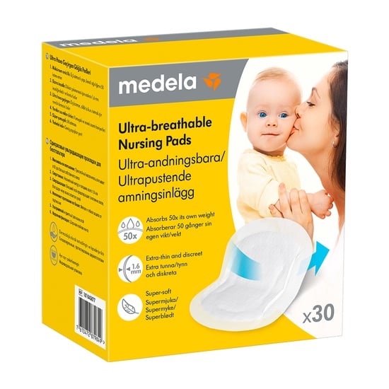 Medela Ultra-andningsbara amningsinlägg 30-pack