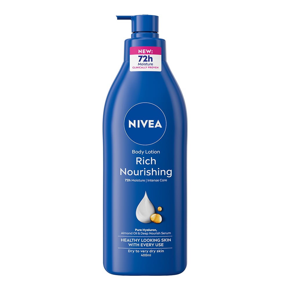 NIVEA Kroppslotion Rich Nourishing Pump Body Lotion 400 ml