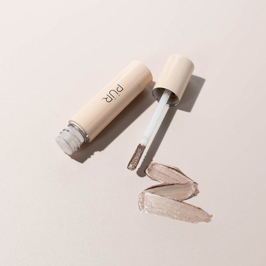 PÜR On Point Tint Creamy Eyeshadow & Primer with Peptides Suede 3 ml