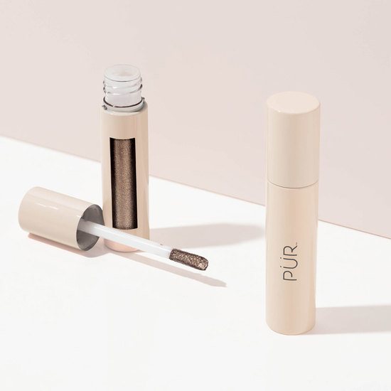 PÜR On Point Tint Creamy Eyeshadow & Primer with Peptides Suede 3 ml