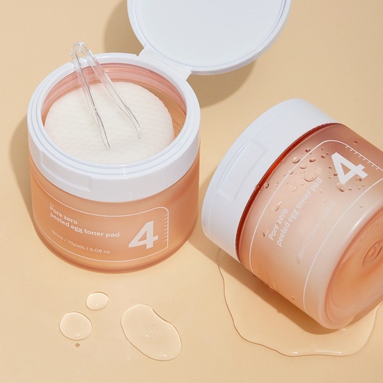 Numbuzin No.4 Pore Zero Peeled Egg Toner Pads 70 st