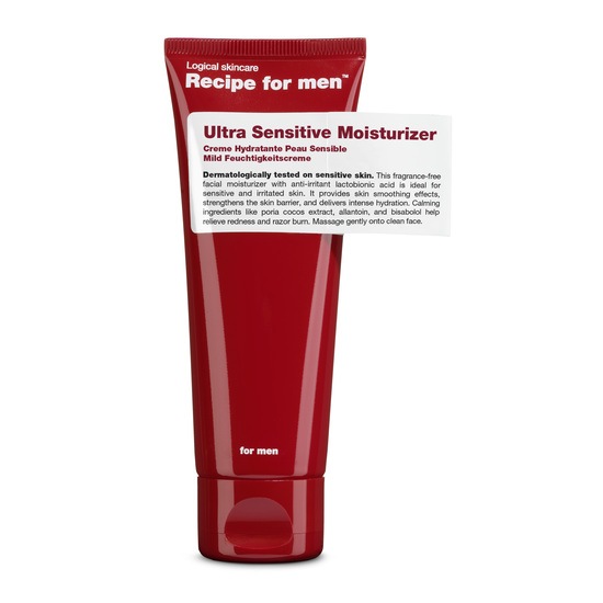 Recipe for men Ultra Sensitive Moisturizer 75 ml