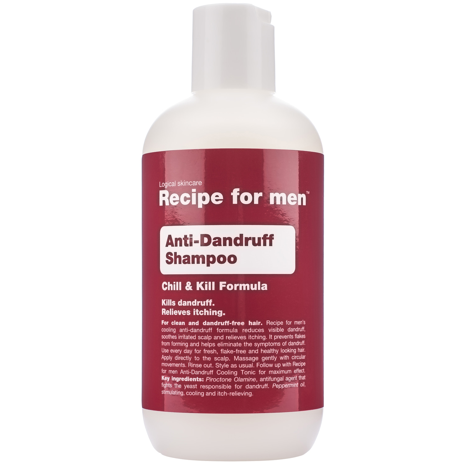 Alternativ bild 1 för Recipe for men Anti-Dandruff Shampoo